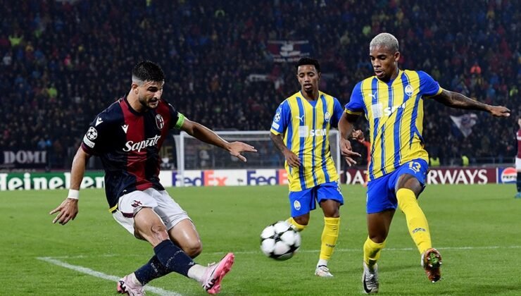 Bologna sahasında Shakhtar engelini geçemedi