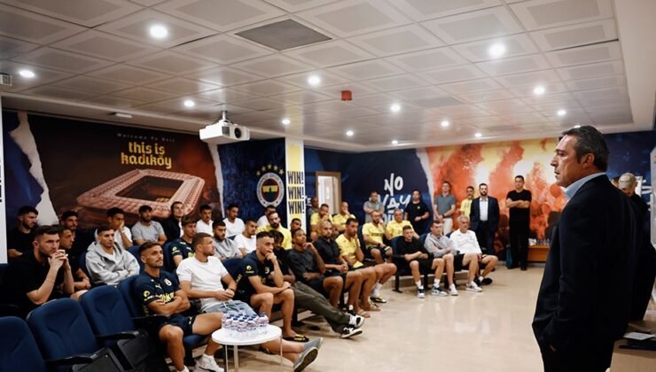 Fenerbahçe'de yönetimden derbi öncesi takıma destek