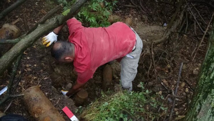 Gelibolu Yarımadası’nda 109 Yıl Sonra Patlamamış 18 Top Mermisi Bulundu