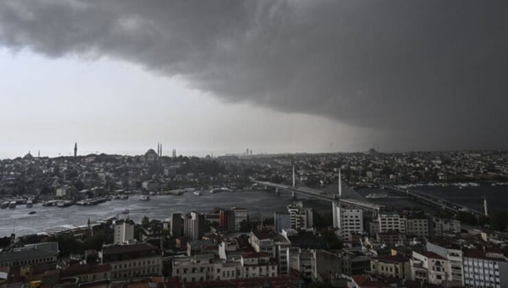 Hava durumu İstanbul | Meteoroloji saat verip uyardı! Tüm bölgelerde sağanak! | Son dakika haberleri