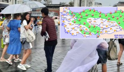 Hava durumu İstanbul | Meteoroloji'den kritik uyarı! 6 bölgede sağanak – Haberler | Son dakika haberleri