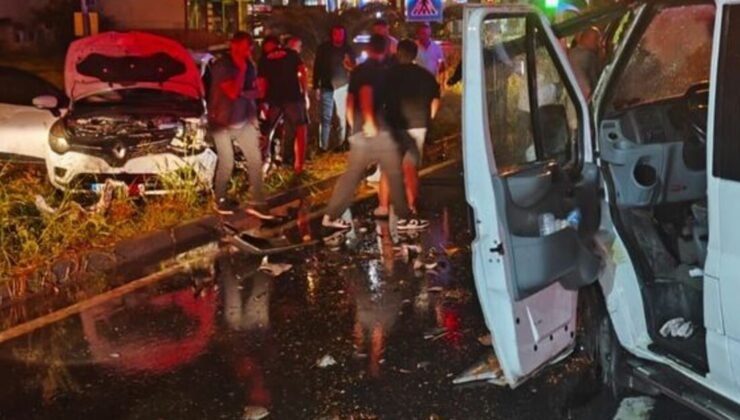 Samsun'da minibüs ile otomobilin çarpışması sonucu 5 kişi yaralandı – Güncel haberler