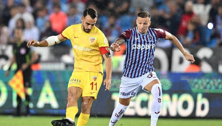 Trendyol Süper Lig | Trabzonspor 2-2 Kayserispor