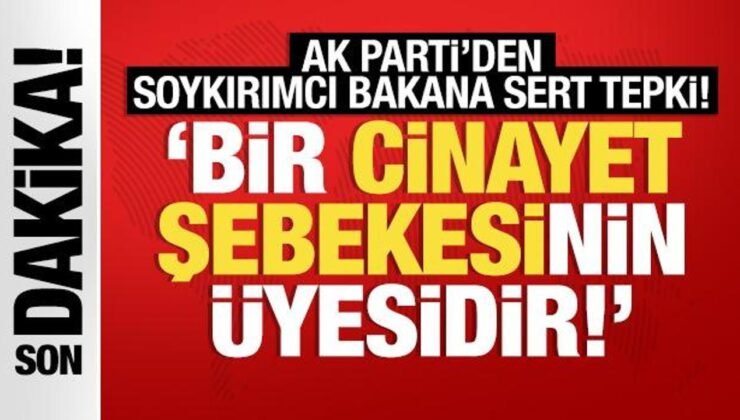 AK Parti’den İsrailli bakana tepki: Katz bir cinayet şebekesinin üyesidir!