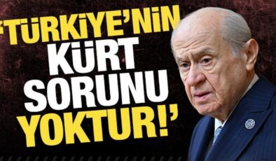 Bahçeli’den 29 Ekim mesajı: Türkiye’nin Kürt sorunu yoktur!