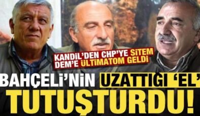 Bahçeli’nin eli PKK’yı tutuşturdu! Kandil’den CHP’ye sitem, DEM’e ültimatom…