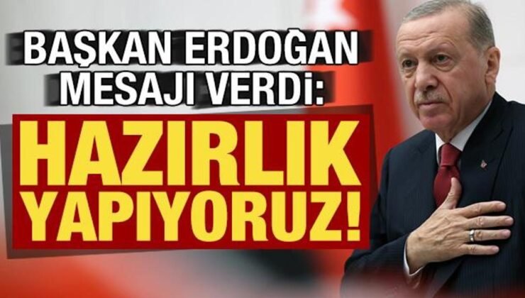 Başkan Erdoğan kritik mesaj: Miadı doldu, hazırlıklarımızı yapıyoruz!