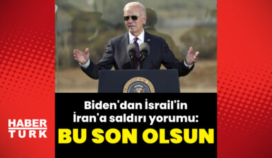 Biden'den İran'a saldırı yorumu: Son olmasını umuyor! – Dünya haberleri | Dış Haberler