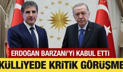 Cumhurbaşkanı Erdoğan, Barzani’yi kabul etti