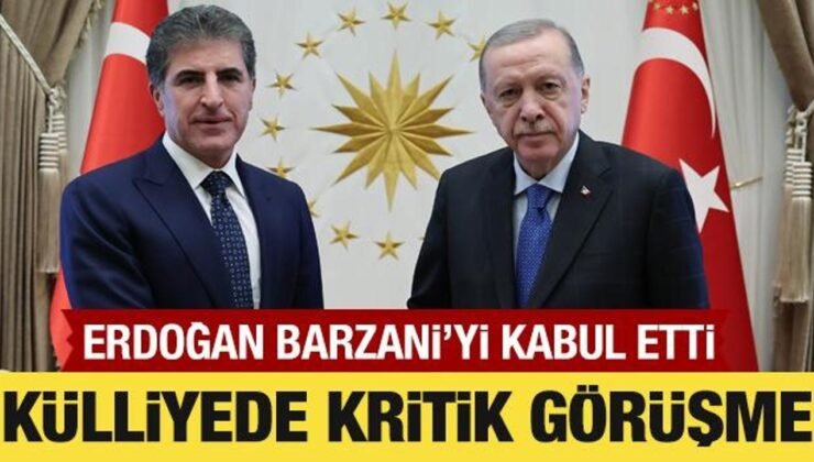 Cumhurbaşkanı Erdoğan, Barzani’yi kabul etti