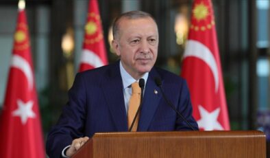 Cumhurbaşkanı Erdoğan, Türkmenistan Milli Lideri Berdimuhammedov ile görüştü