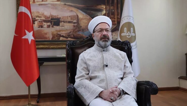 Diyanet Başkanı Ali Erbaş: İslam Düşüncesi ile Çağın Sorunlarına Çözümler Üreterek Birlikte Yaşamalıyız