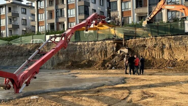 Düzce'de üzerine beton pompası devrilen işçi öldü – Güncel haberler