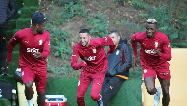 Galatasaray, Antalyaspor maçı hazırlıklarını sürdürüyor