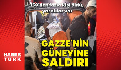 Gazze'nin güneyine saldırı: 150'den fazla ölü | Dış Haberler