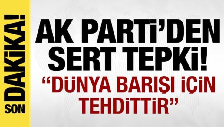 İsrail’in İran’a saldırısı: AK Parti’den açıklama geldi