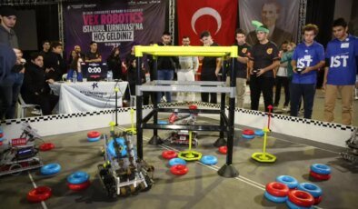 Küçükçekmece’de Uluslararası VEX Robotics Turnuvası Coşkusu