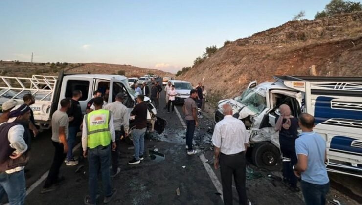 Mardin'de iki kamyonet kafa kafaya çarpıştı: 4 yaralı – Güncel haberler