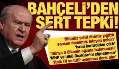 MHP Lideri Bahçeli’den grup toplantısında önemli açıklamalar