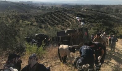 Osmaniye'de devrilen traktördeki 4 kişi yaralandı – Güncel haberler