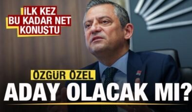 Özgür Özel aday olacak mı? İlk kez bu kadar net konuştu