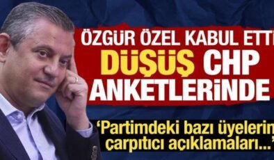 Özgür Özel kabul etti: CHP anketlerinde düşüş