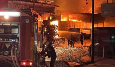 Sakarya'da kauçuk fabrikasında yangın | Son dakika haberleri