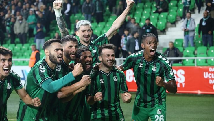 Sakaryaspor mağlubiyet serisini bozdu