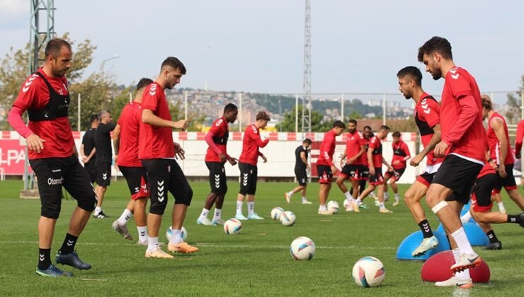 Samsunspor, Fenerbahçe maçı öncesi taktik çalıştı