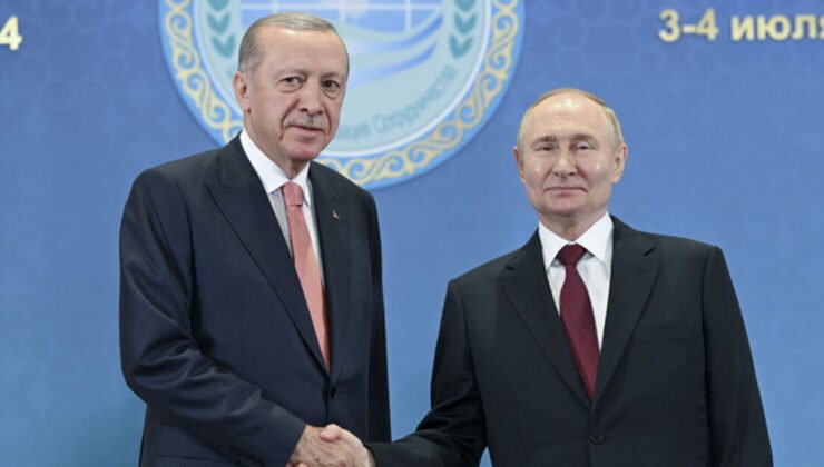 Son dakika: Cumhurbaşkanı Erdoğan, Putin'le görüştü | Dış Haberler