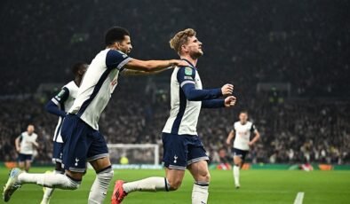 Tottenham, Manchester City'i ilk yarı golleriyle eledi