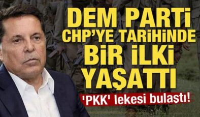 ‘PKK’ lekesi bulaştı! DEM parti CHP’ye tarihinde bir ilki yaşattı