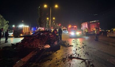 Sakarya'da 4 aracın karıştığı kazada 1 kişi öldü, 3 kişi yaralandı