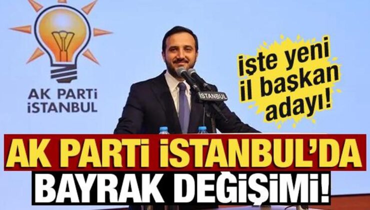 AK Parti İstanbul’da bayrak değişimi! Yeni İl Başkan adayı Abdullah Özdemir oldu