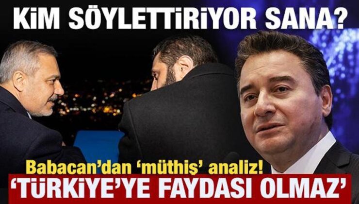 Ali Babacan’dan Suriye yorumu: Fetih psikolojisi var!