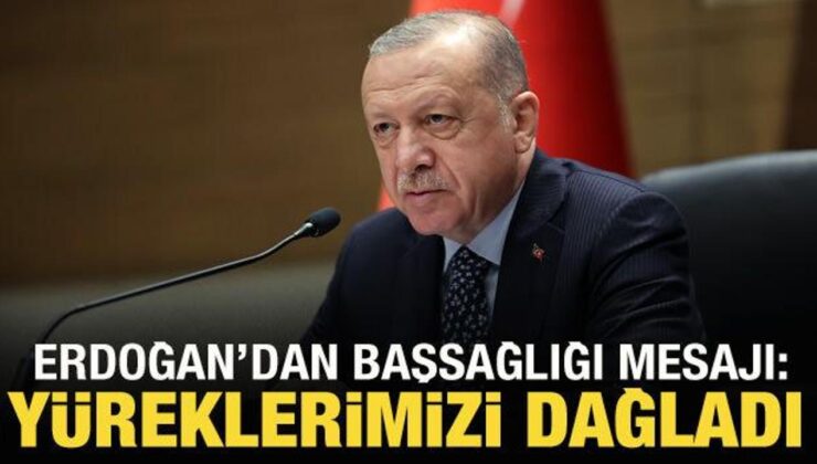 Cumhurbaşkanı Erdoğan’dan helikopter kazasında vefat edenler için başsağlığı mesajı