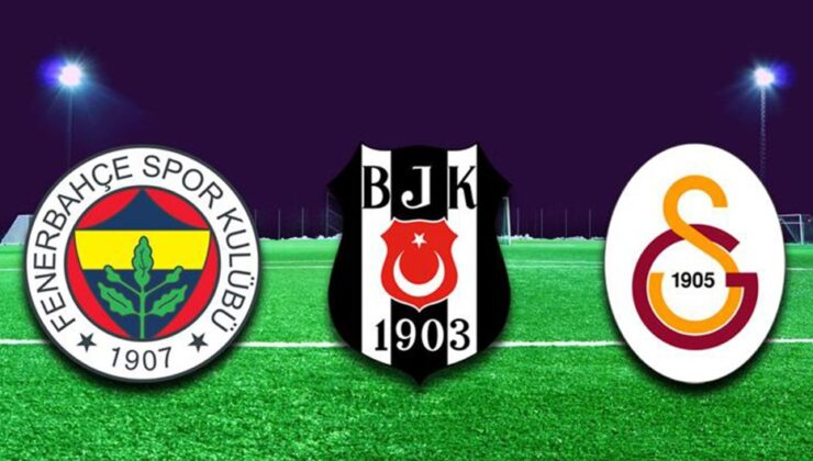 Galatasaray, Fenerbahçe ve Beşiktaş'ın gol raporu