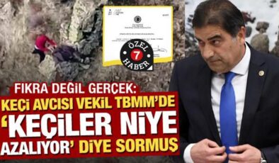 Kaçak avla gündeme gelen milletvekili TBMM’de ‘keçiler niye azalıyor’ diye önerge vermiş