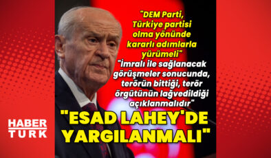 MHP lideri Bahçeli'den açıklamalar | Son dakika haberleri