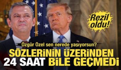 Trump, Özgür Özel’in sözlerini alaşağı etti! Erdoğan açıklaması gündem oldu