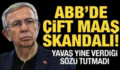 Ankara Büyükşehir Belediyesi’nden çift maaş skandalı