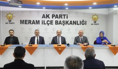 Başkan Altay, AK Parti Selçuklu, Karatay, Meram teşkilatlarıyla buluştu