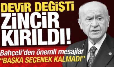 Son dakika… Devlet Bahçeli: Terör bitecek, kardeşlik bilinecek!